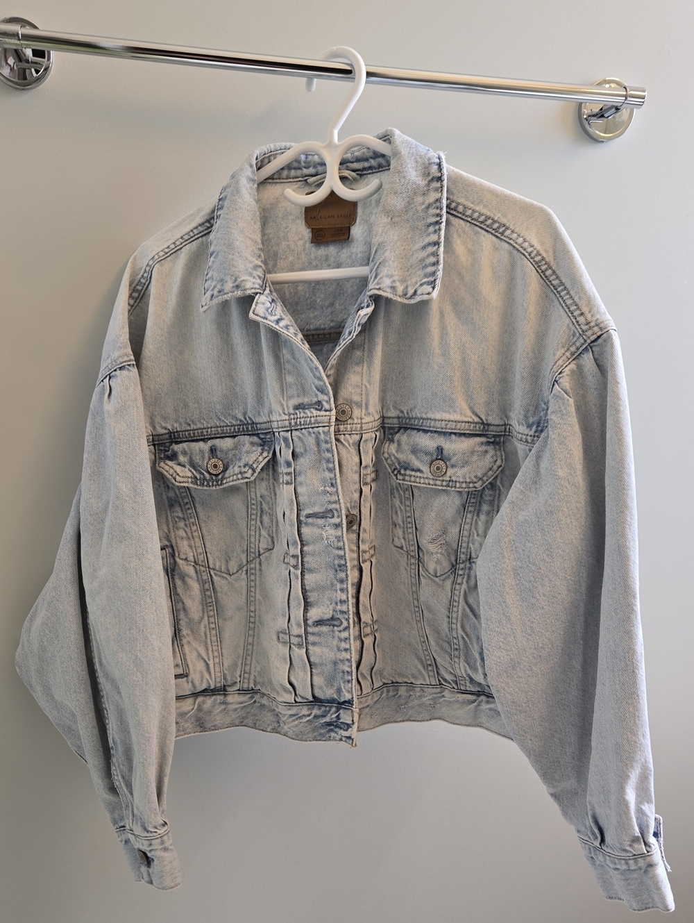 American Eagle  Cropped Jean Jacket
